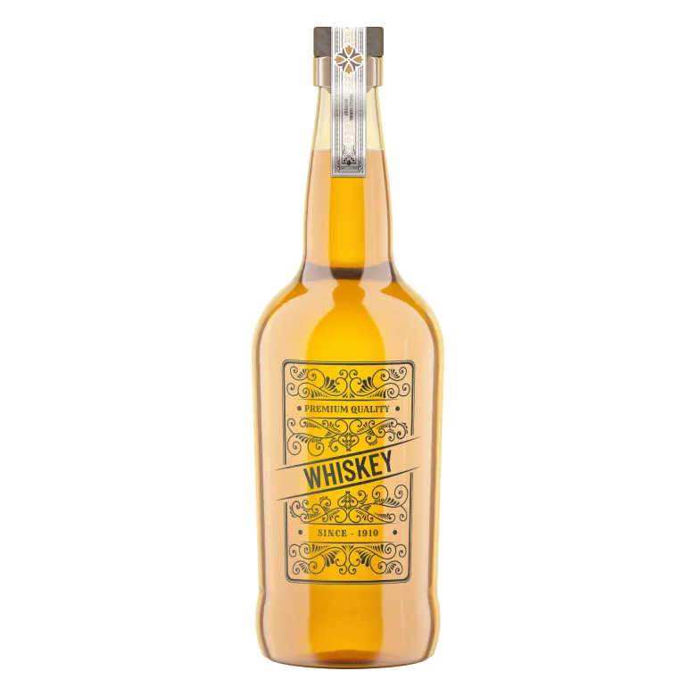 Small bottle whiskey